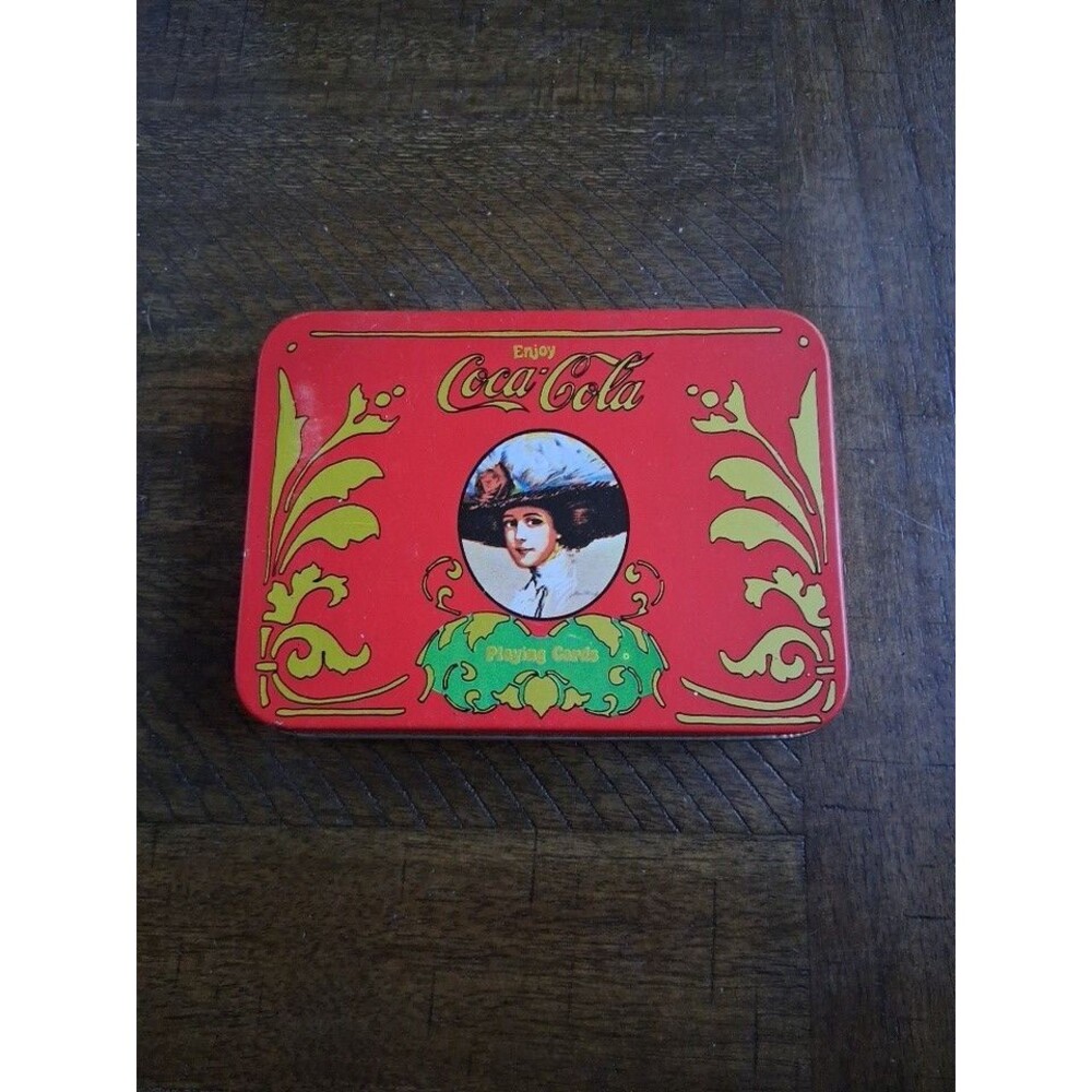 Coca Cola Playing Cards in Collectible Tin
